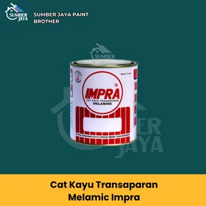  Cat Pelapis Kayu Transaparan Melamic Impra