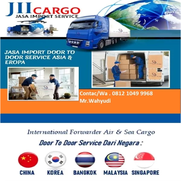 Jasa Import Door To Door By PT. Jasa Import Indonesia