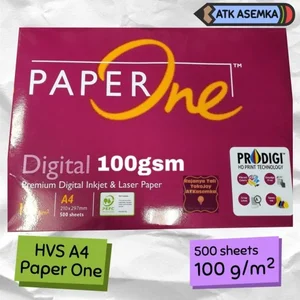 Kertas HVS A4 100 gr 100GSM 100gsm 100gram PAPER ONE