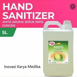 Refill Antis Hand Sanitiser Kemasan 5 Liter (Hand Sanitizer)