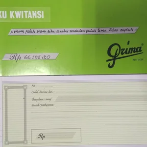 Buku Kwitansi merk prima isi 100 lembar