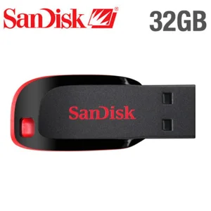 Flashdisk USB merk Sandisk memori 32 GB