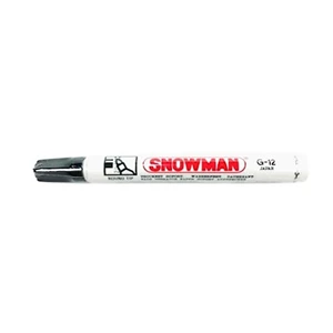 Spidol Whiteboard Permanent Snowman G12 Black
