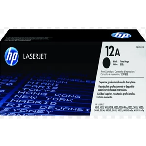 Toner Printer HP Laserjet 12A [Q2612A] Black Original