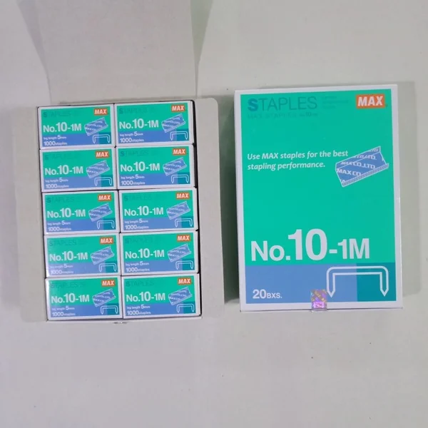 Spesifikasi Isi Stapler Kecil Max Hd-No.10-1M