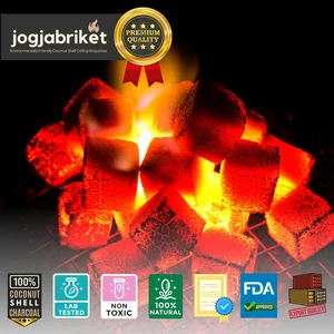 Arang Briket Batok Kelapa  Shisa Variant Kualitas B