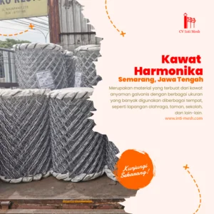 Kawat Harmonika Mesh Roll Gulungan Semarang