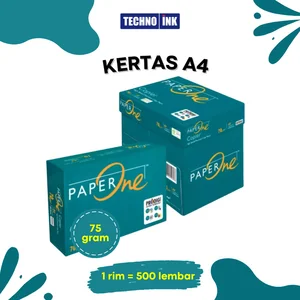  Kertas HVS A4 PaperOne 75 Gsm