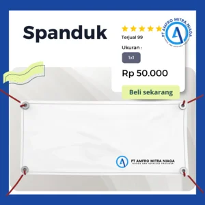 Cetak Spanduk Flexy / Albatros / Cloth 