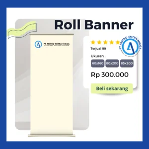 Cetak Roll Banner Flexy /Albatros / Cloth 