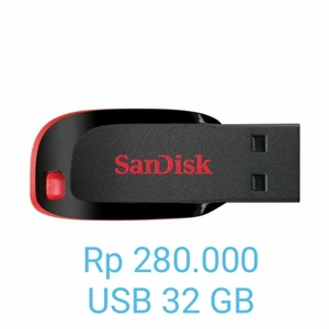 Gadget USB Merk Sandisk Kapasitas 32 Gb