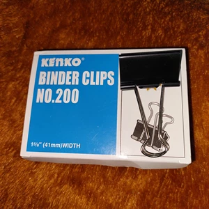 Binder Klip Kertas No. 200 Isi 12 Pcs