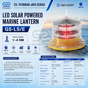 1-4 NM - Lampu Kapal - Lampu Tongkang - Lampu Suar - Lampu Navigasi - Marine Lanterns GS-LS/E - Syubbanjaya