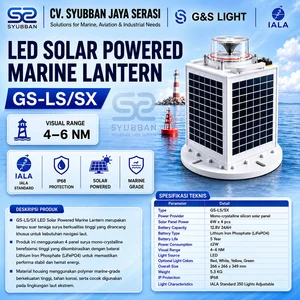 Lampu Suar 4-6 NM Standard IALA Bergaransi 1 Tahun - Syubbanjaya 