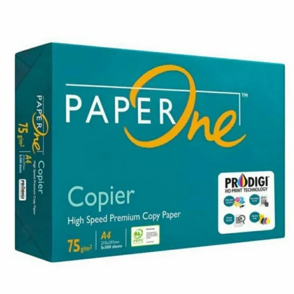 KERTAS HVS PAPER ONE A4 75 GRAM