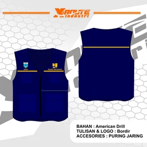 Rompi Cargo Rescue Vest Lapangan Fotografer PNS Casual 