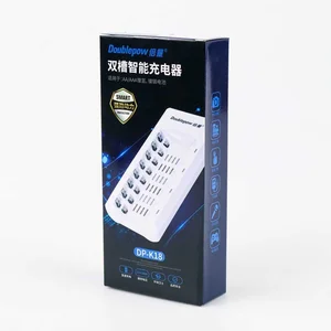 Charger Baterai 8 slot Cas Isi Ulang Doublepow baterai AA/AAA
