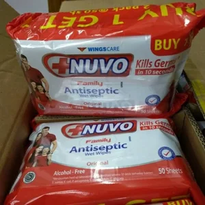 Tisu basah antiseptik NUVO isi 50 lb