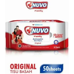 Tisu basah antiseptik NUVO isi 50 lb