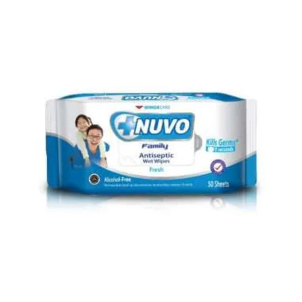 Tisu basah antiseptik NUVO isi 50 lb