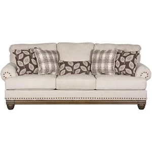 Sofa Harleson Sofa 3S Fabric and Wood