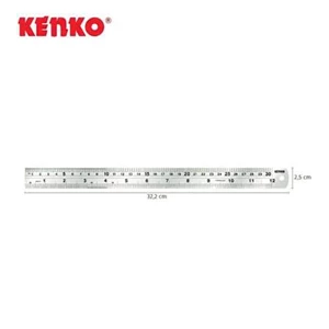 Penggaris Besi 30cm Merk Kenko