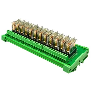 PA19 12 Channel Omron PLC Control Panel Relay Module G2R 1 E 16A 24V D