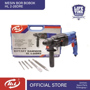 Mesin Bor Kayu Bobok / Rotary Hammer HL 2-26 DRE