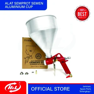  Spray Gun / Alat Semprot Semen / Cement Gun Aluminium Cup
