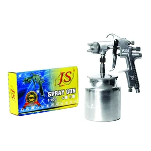Spray Gun F100S JS + Tabung Bawah