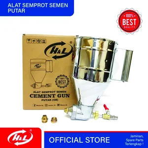 Spray Gun / Alat Semprot Semen / Cement Gun Putar