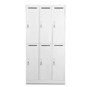 Locker 6 pintu untuk Perlengkapan kantor