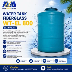 Water Tank Fiberglass / WT-EL 800 / Tangki Air