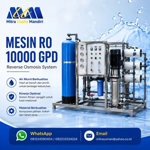 Mesin RO 10000 Gpd  cuci membran