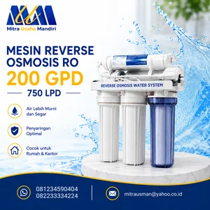 Mesin Reverse Osmosis Ro 200 Gpd 750 LPD