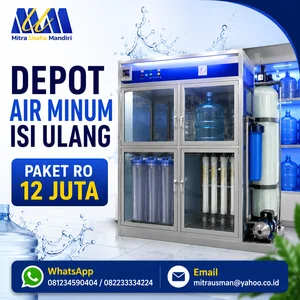 Depot Air Minum Isi Ulang Paket RO 12 Juta