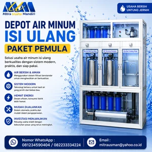 PAKET RO + AIR MINERAL BIO ENERGY DEPOT ISI ULANG