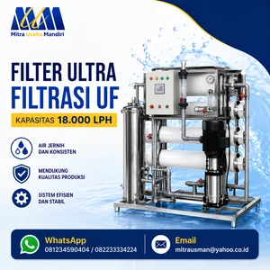 Filter Ultra Filtrasi UF kapasitas 18.000 LPH