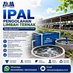 IPAL (biocleaner) - Sistem Pengolahan Limbah Peternakan Modern