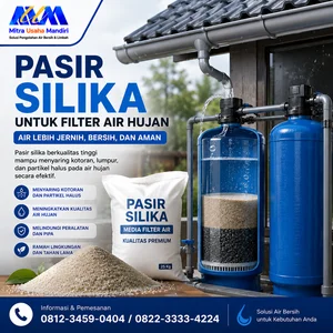 Pasir Silika J6 - Pasir Filter Air Hujan