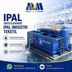 IPAL (Biocleaner) - Instalasi Pengolahan Air Limbah untuk Industri Tekstil Modern
