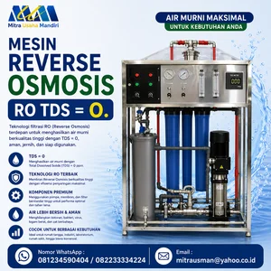 Mesin RO - Penyedia Air Rendah Mineral untuk Pembuatan Coolant