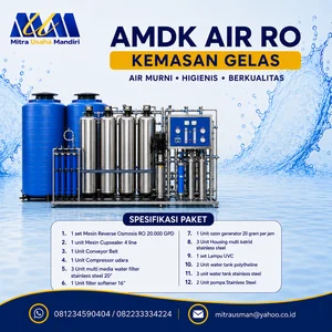 PAKET AMDK AIR RO KEMASAN GELAS