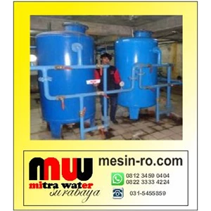 SAND FILTER and CARBON FILTER CAPACITY of 20 M3 PER HOUR