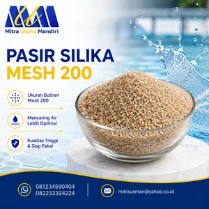 Pasir Silika Lampung Lampung Mesh 200