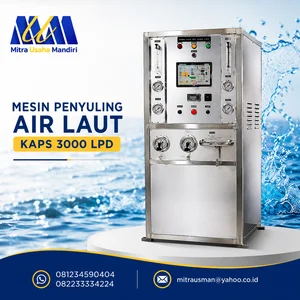 Mesin penyuling air laut kaps 3000 LPD