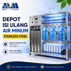 DEPOT ISI ULANG AIR MINUM STAINLESS STEEL