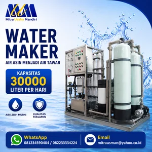 WATER MAKER AIR ASIN MENJADI AIR TAWAR KAPASITAS 30000 LITER PER HARI