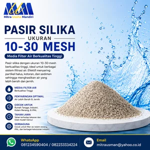 Pasir Silika Ukuran 10-30 Mesh