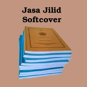  Jilid Soft Cover Hitam Putih